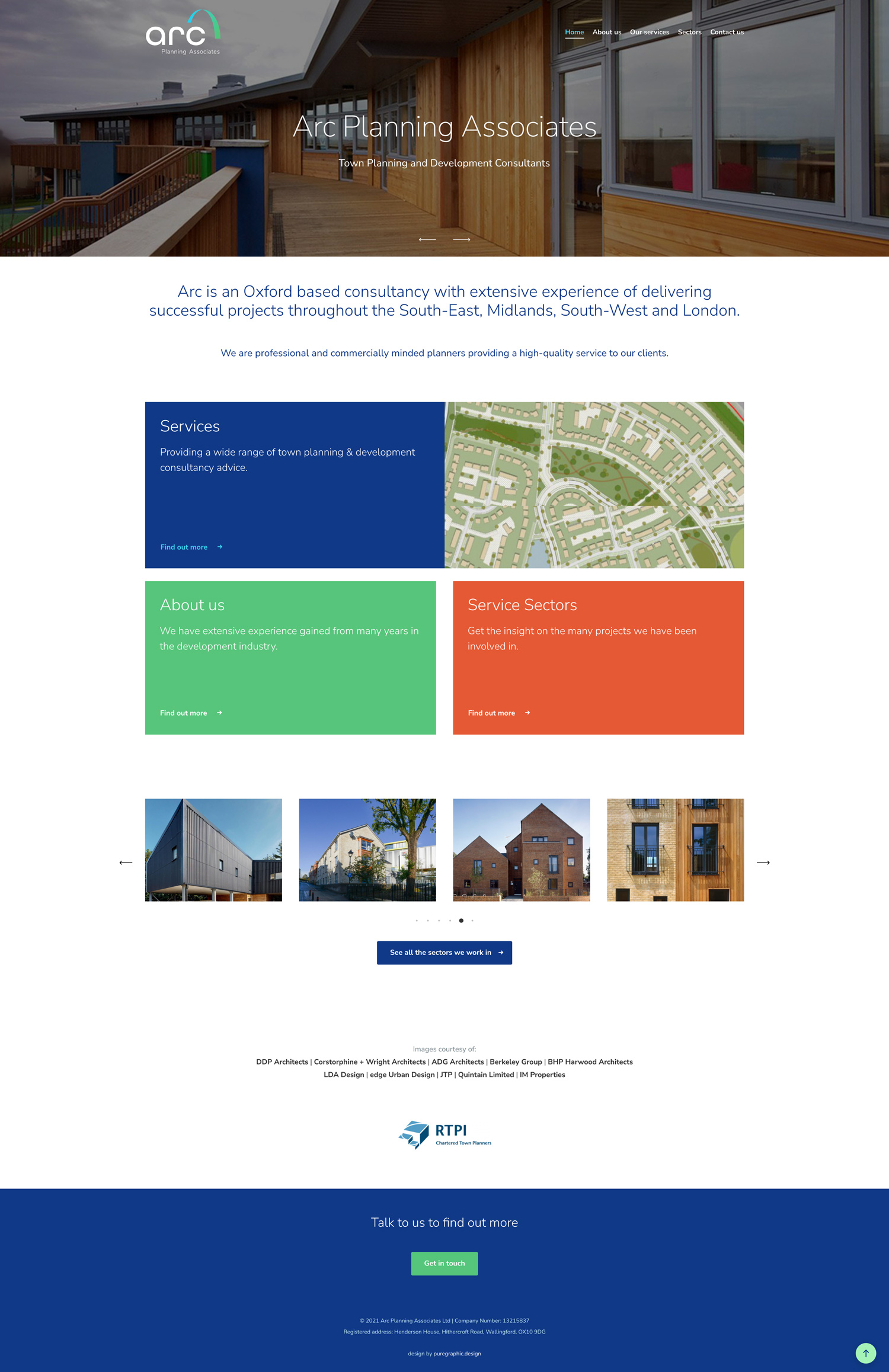 arc planning homepage